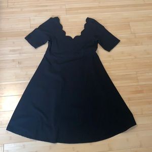 ASOS Maternity Dress with scalloped neckline